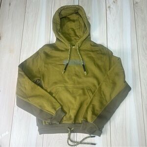 Reese Cooper Outdoor Supply x PacSun RCOS Hoodie Double Drawcord Green Sz XS New